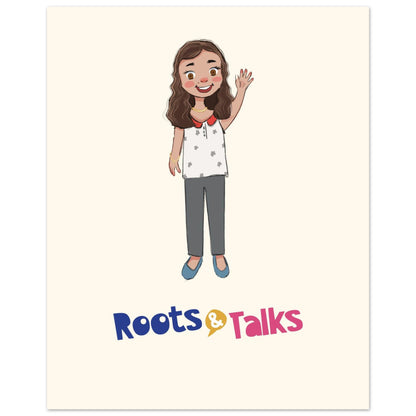 Defne Character Portrait Poster, Roots & Talks - poster photo 2
