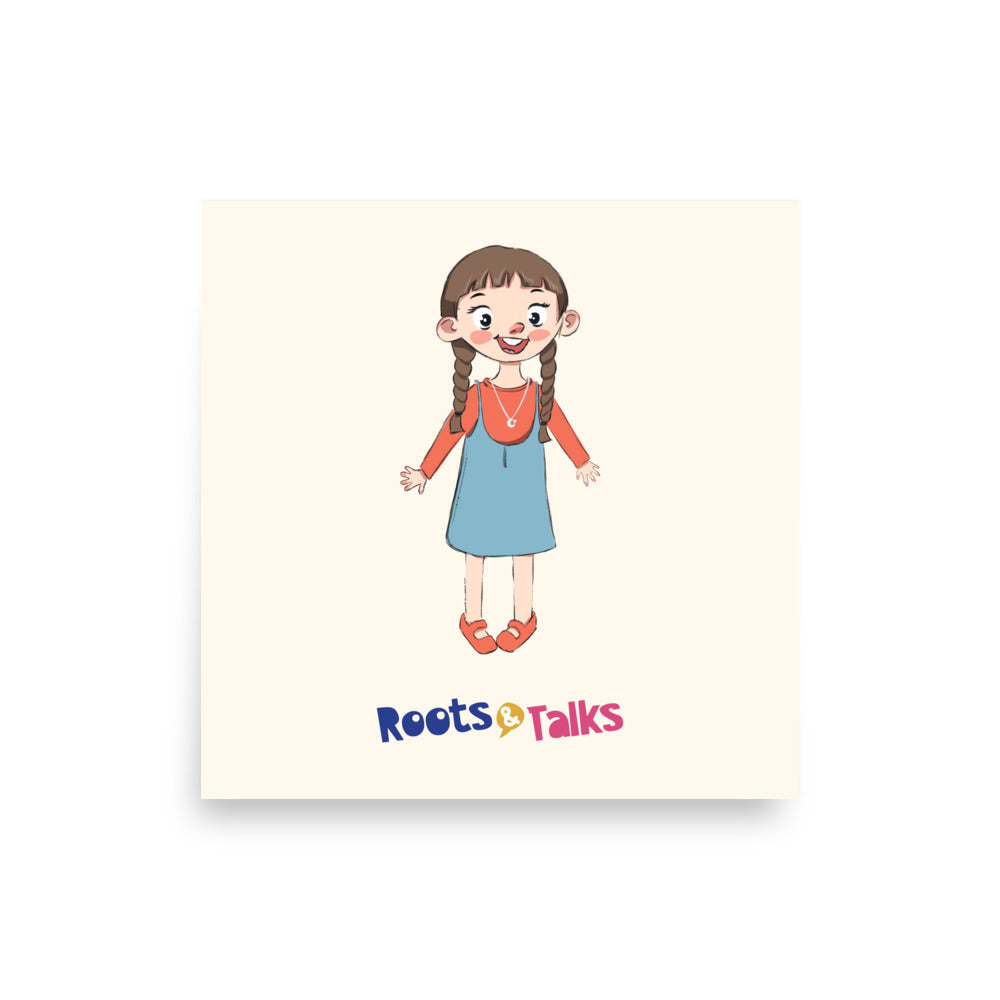 Eylül Character Matte Paper Poster, Roots & Talks - product photo