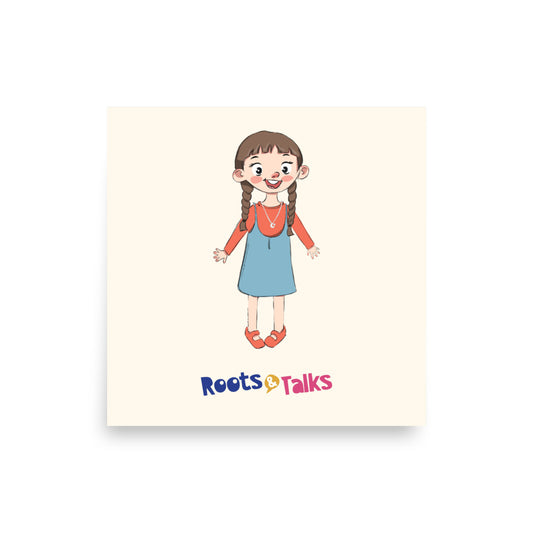 Eylül Character Matte Paper Poster, Roots & Talks - product photo