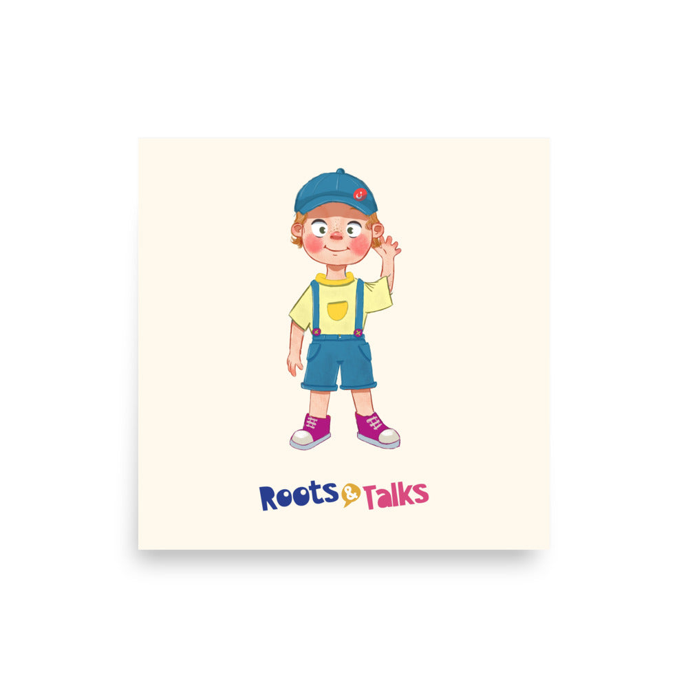 Giray Character Matte Paper Poster, Roots & Talks - product photo
