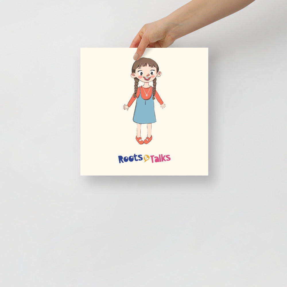 Eylül Character Matte Paper Poster, Roots & Talks - lifestyle photo 2