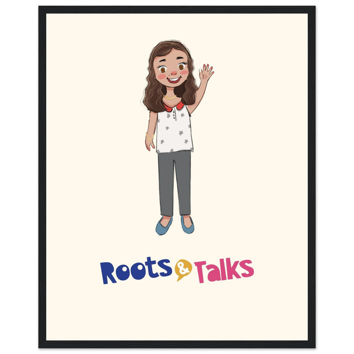 Defne Character Framed Portrait Poster, Roots & Talks - framed poster photo 4