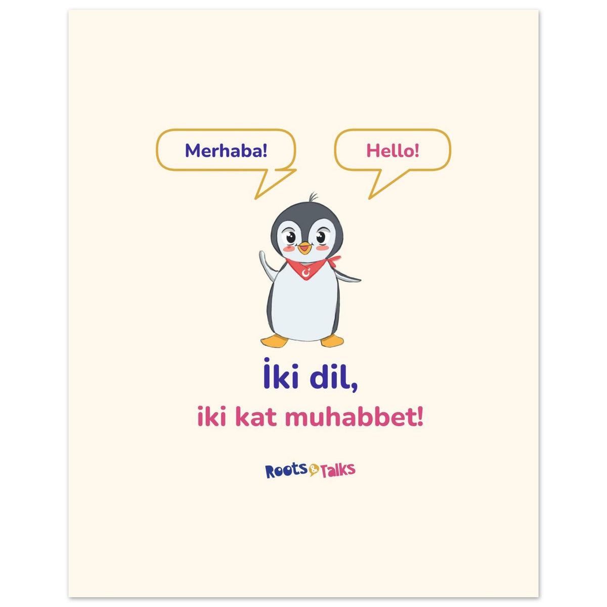 İki Dil, İki Kat Muhabbet Portrait Poster, Roots & Talks - poster photo 2