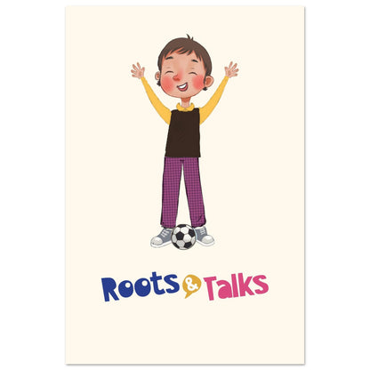 Gazi Character Portrait Poster, Roots & Talks - poster photo 1