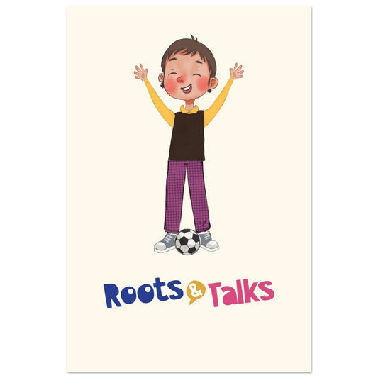 Gazi Character Portrait Poster, Roots & Talks - poster photo 1