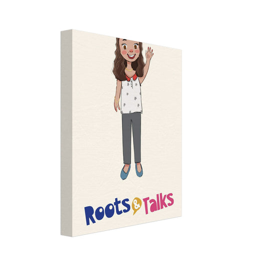 Defne Character Canvas Print, Roots & Talks - canvas photo 1