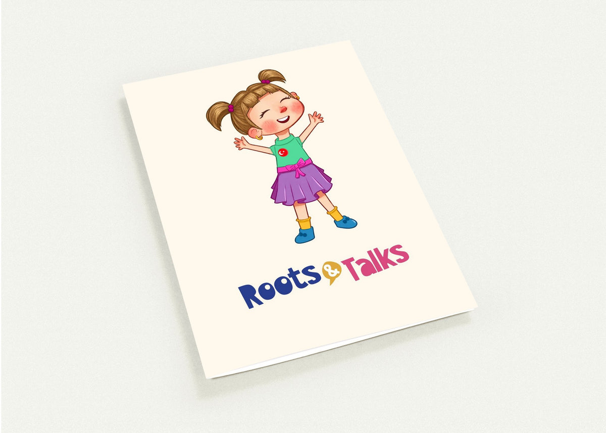 Ela Character Greeting Cards, Pack of 10, Roots & Talks - greeting card photo 1