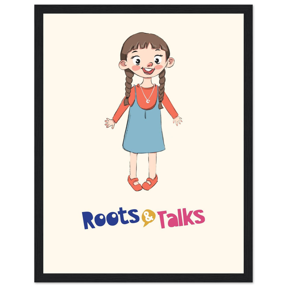 Eylül Character Framed Portrait Poster, Roots & Talks - framed poster photo 3