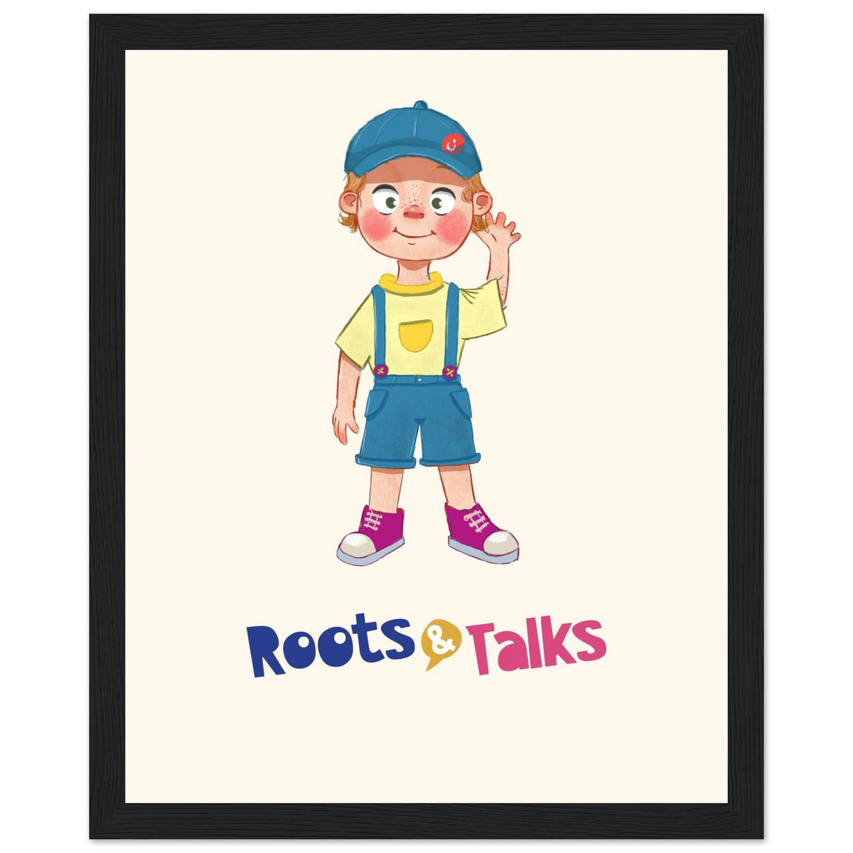 Giray Character Framed Portrait Poster, Roots & Talks - framed poster photo 6