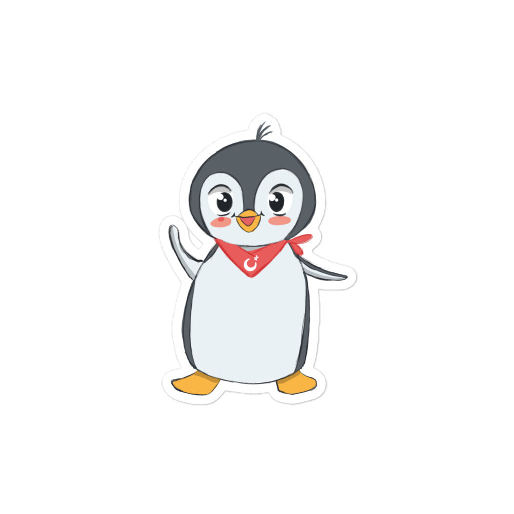 Pingucan Penguin Kiss-Cut Sticker, Roots & Talks - product photo