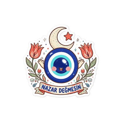 Nazar Değmesin Kiss-Cut Sticker, Roots & Talks - product photo