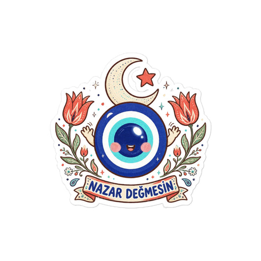 Nazar Değmesin Kiss-Cut Sticker, Roots & Talks - product photo