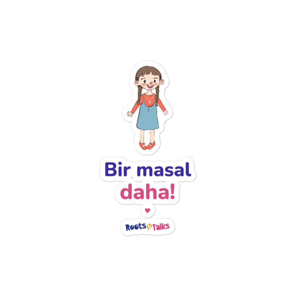 Bir Masal Daha Kiss-Cut Sticker, Roots & Talks - product photo
