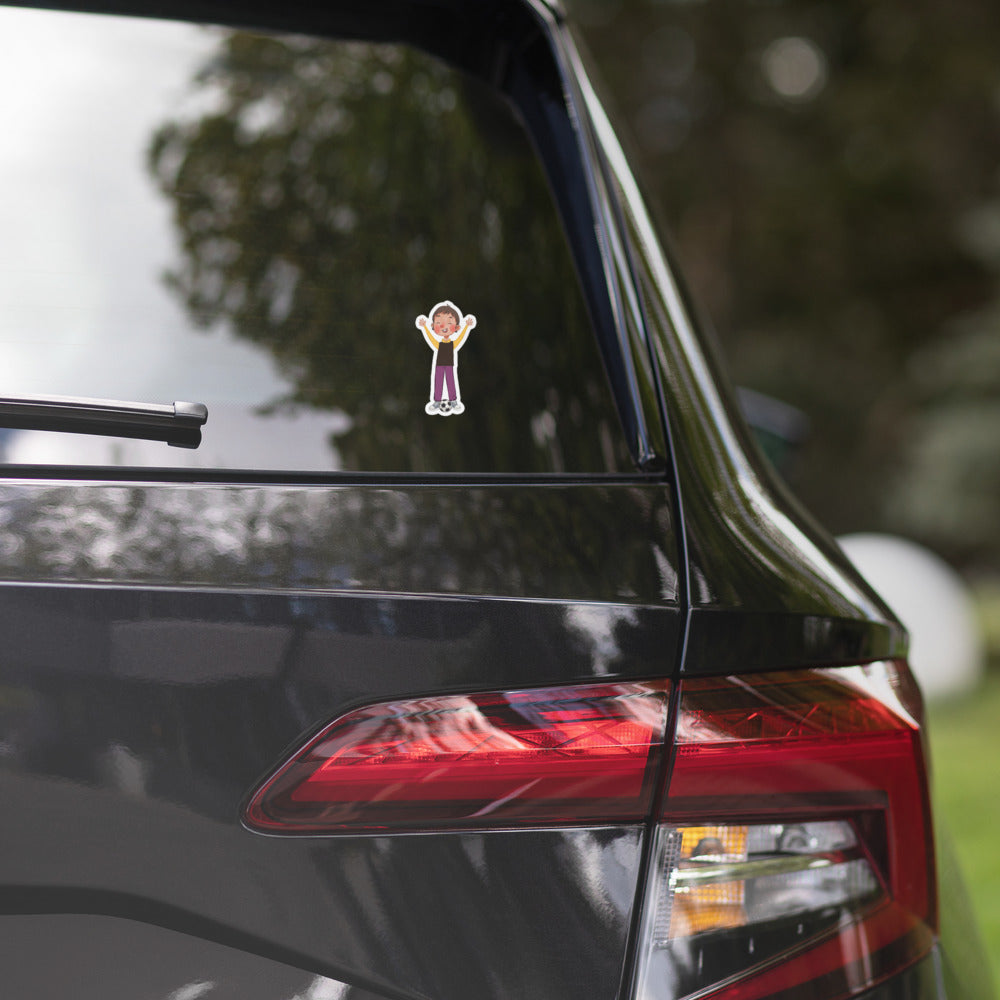 Gazi Character Kiss-Cut Sticker, Roots & Talks - lifestyle photo 2