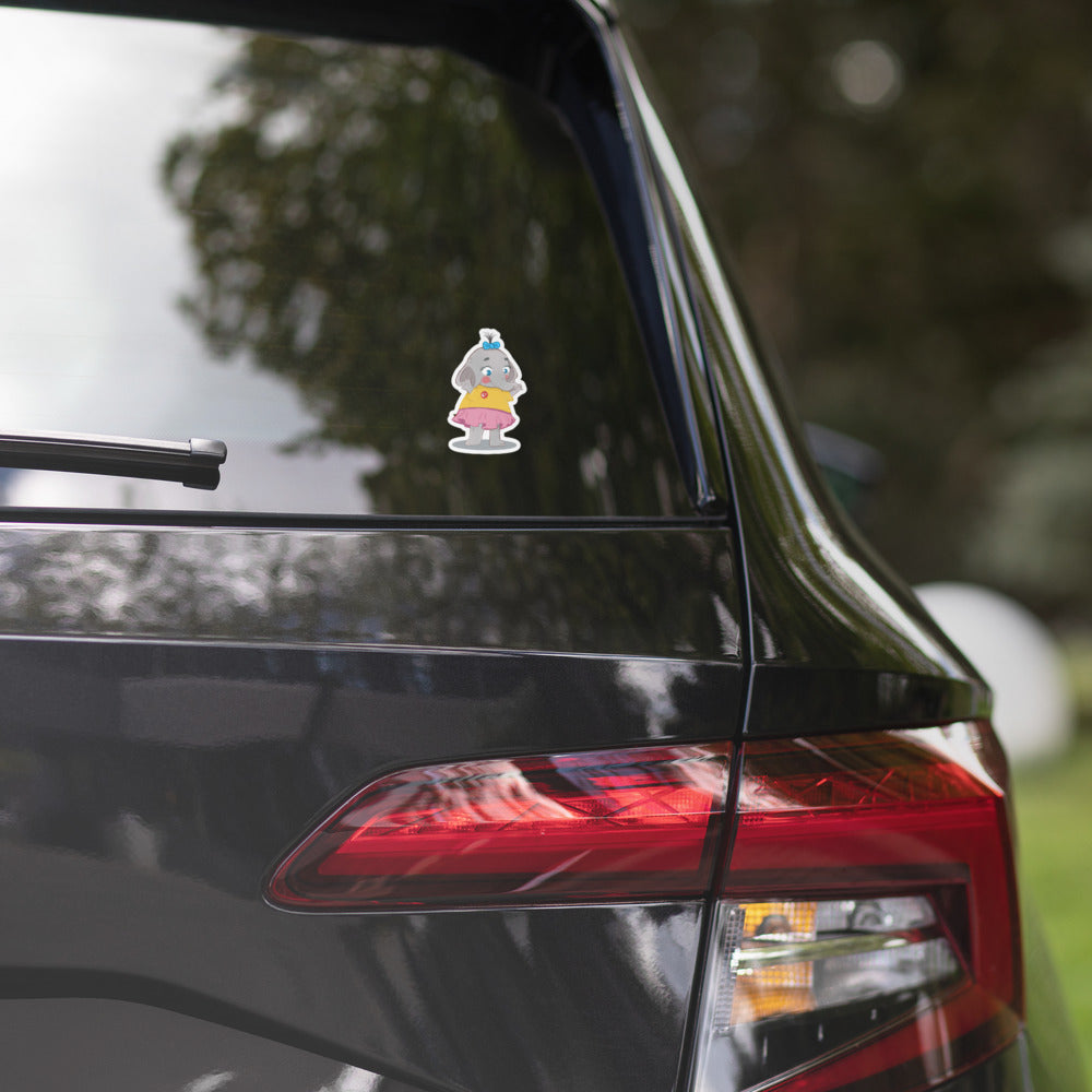 Filiz Elephant Kiss-Cut Sticker, Roots & Talks - lifestyle photo 2