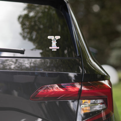 İki Dil, İki Kat Muhabbet Kiss-Cut Sticker, Roots & Talks - lifestyle photo 2