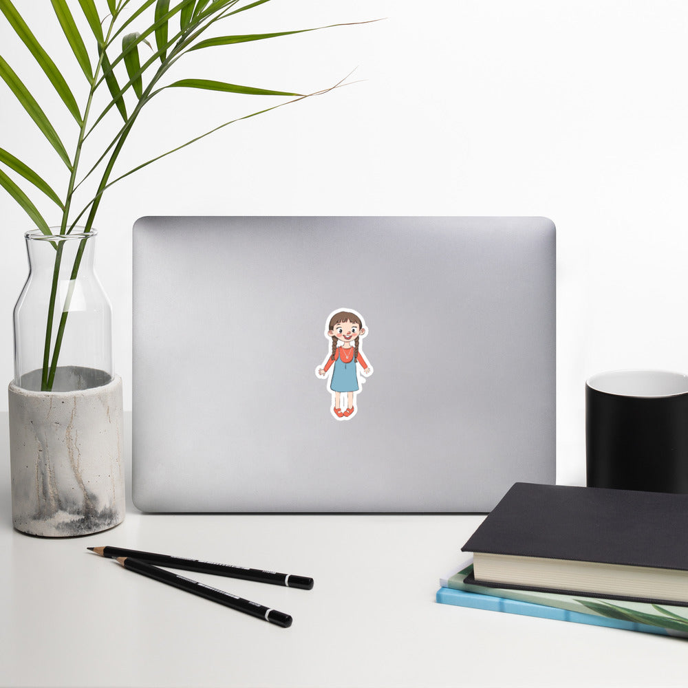 Eylül Character Kiss-Cut Sticker, Roots & Talks - lifestyle photo 1