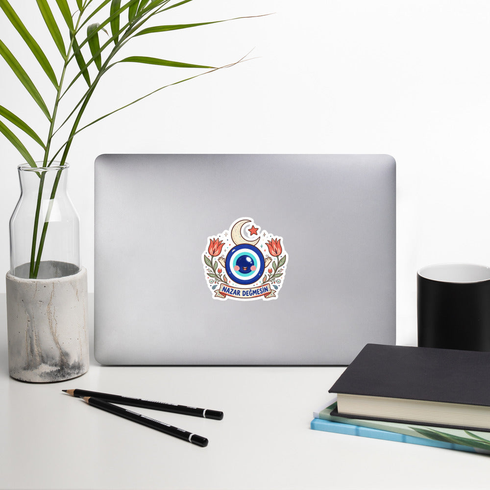 Nazar Değmesin Kiss-Cut Sticker, Roots & Talks - lifestyle photo 1