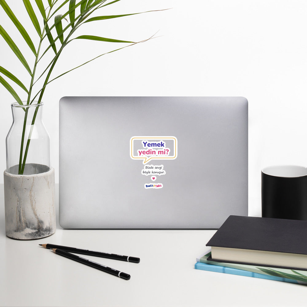 Yemek Yedin Mi? Kiss-Cut Sticker, Roots & Talks - lifestyle photo 1