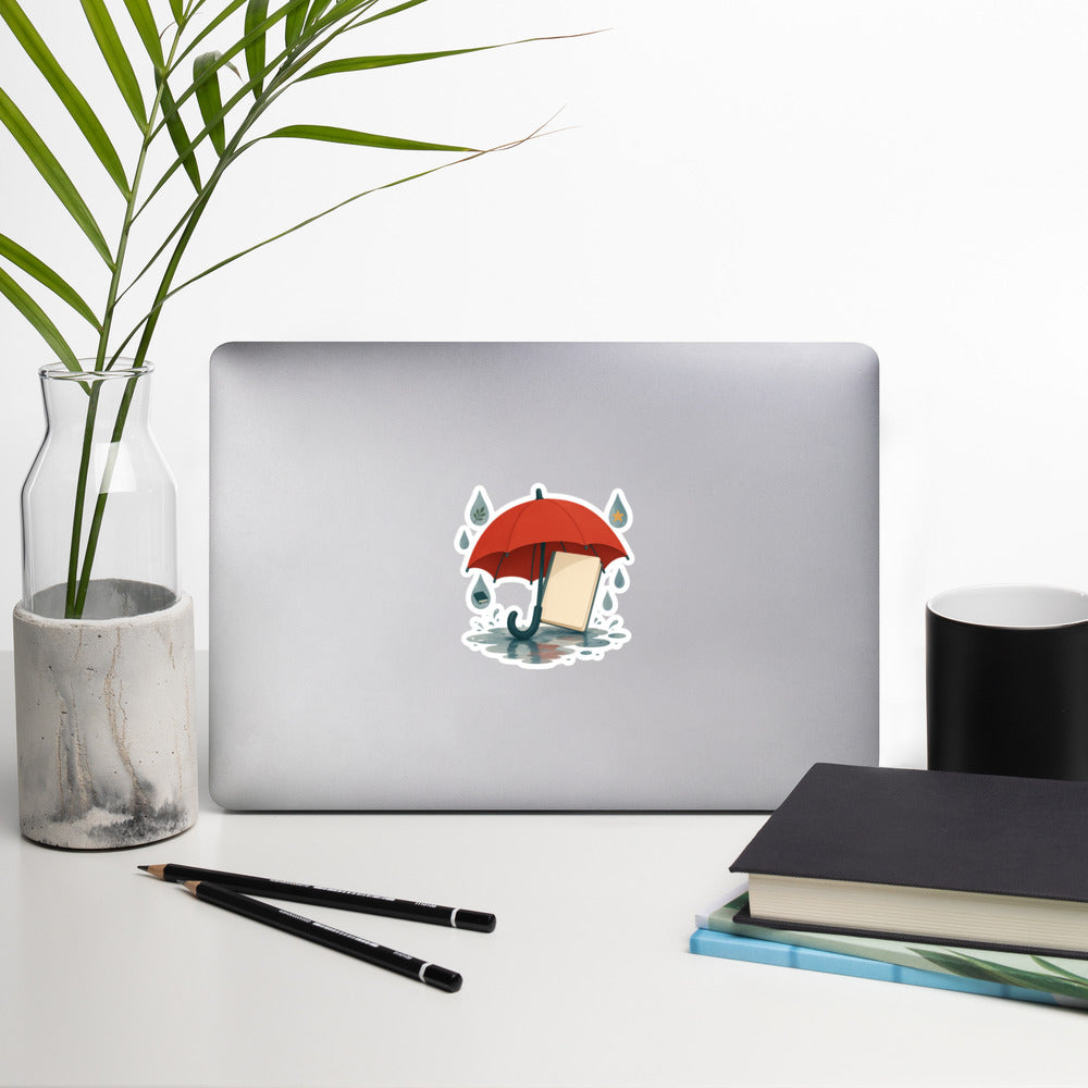 Word Umbrella Kiss-Cut Sticker, Roots & Talks - lifestyle photo 1
