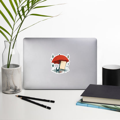 Word Umbrella Kiss-Cut Sticker, Roots & Talks - lifestyle photo 1
