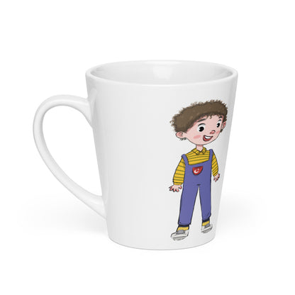 Ahmet Character Latte Mug, 12 oz, Roots & Talks - product photo