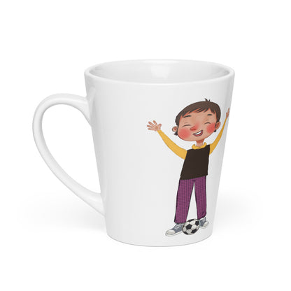 Gazi Character Latte Mug, 12 oz, Roots & Talks - product photo