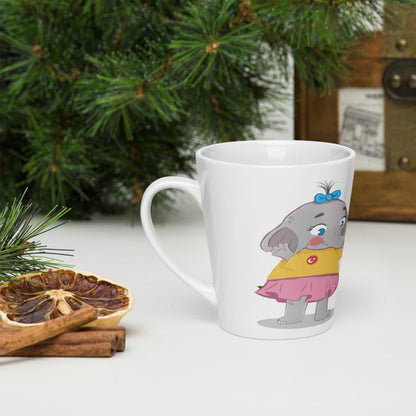 Filiz Elephant Latte Mug, 12 oz, Roots & Talks - lifestyle photo 3