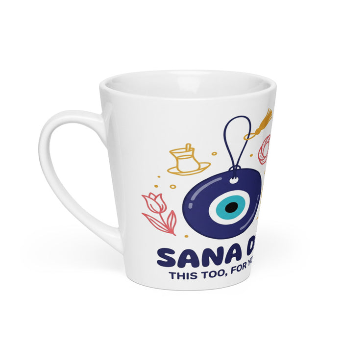 Sana Da latte mug, 12 oz