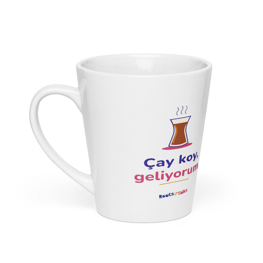 Çay Koy, Geliyorum Latte Mug, 12 oz, Roots & Talks - product photo