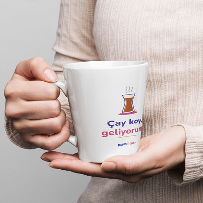 Çay Koy, Geliyorum Latte Mug, 12 oz, Roots & Talks - lifestyle photo 1