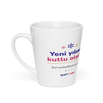 Yeni Yılınız Kutlu Olsun Latte Mug, 12 oz, Roots & Talks - product photo