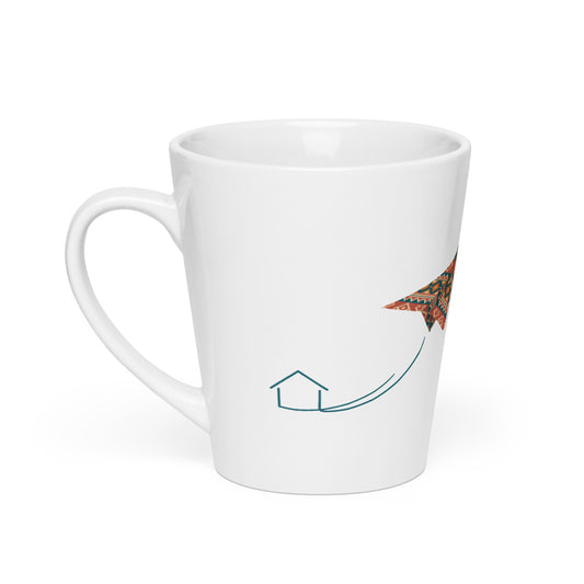 Kilim Flight Latte Mug, 12 oz, Roots & Talks - product photo