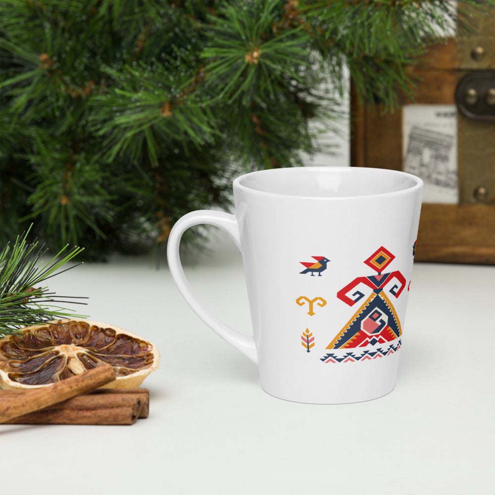 Elibelinde Latte Mug, 12 oz, Roots & Talks - lifestyle photo 3