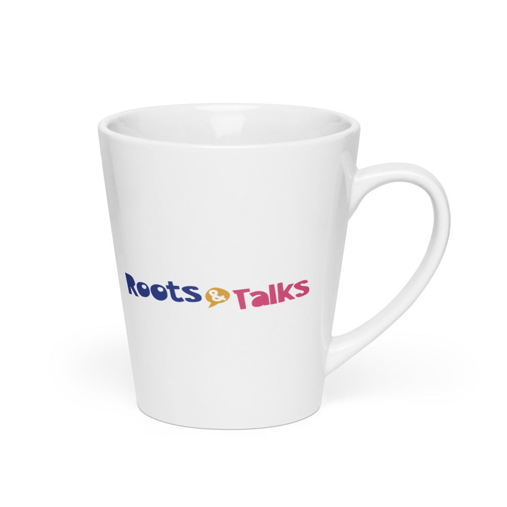 Pingucan Penguin Latte Mug, 12 oz, Roots & Talks - Right