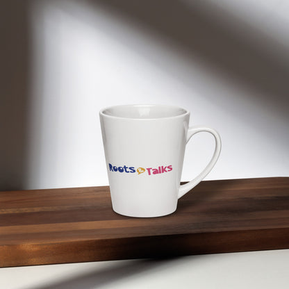 Pingucan Penguin Latte Mug, 12 oz, Roots & Talks - lifestyle photo 2