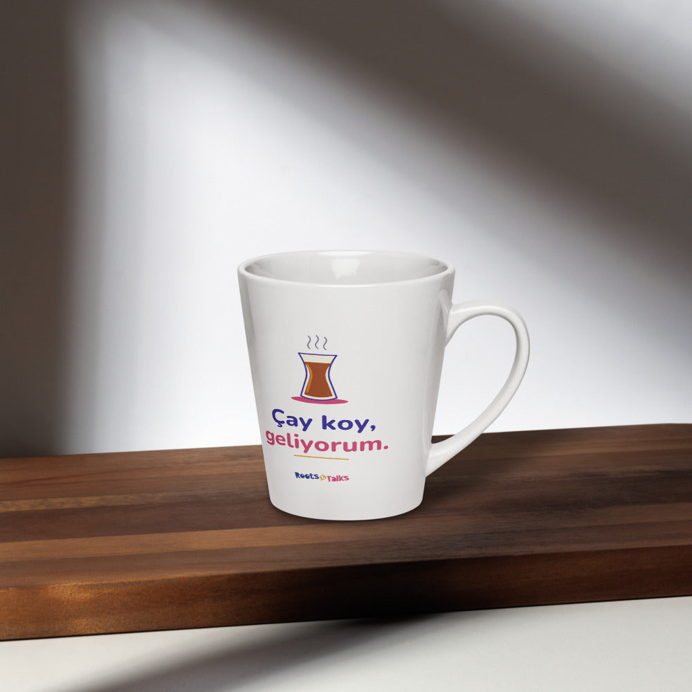 Çay Koy, Geliyorum Latte Mug, 12 oz, Roots & Talks - lifestyle photo 2