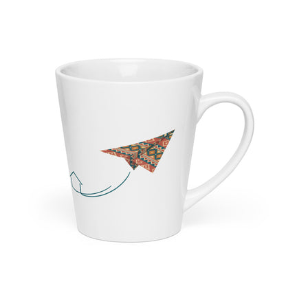 Kilim Flight Latte Mug, 12 oz, Roots & Talks - Right