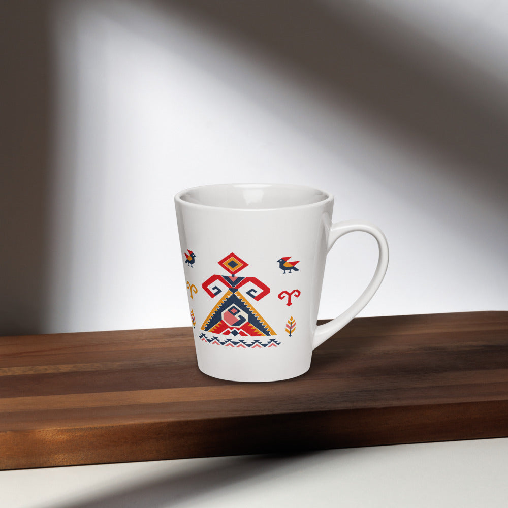 Elibelinde Latte Mug, 12 oz, Roots & Talks - lifestyle photo 2