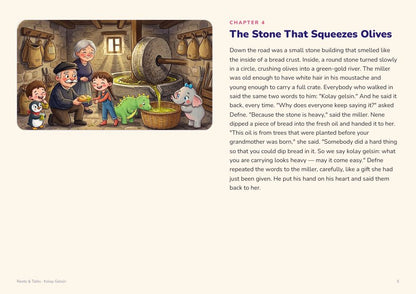 Another page of the Kolay Gelsin picture book
