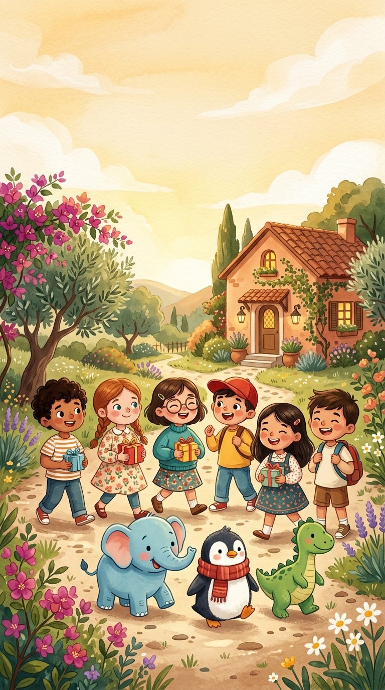 Cover of The Great Turkish Breakfast (Kahvaltı), Chapter 1 of Little Adventures in Turkish Culture, an illustrated audio e-book for kids