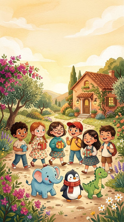 Cover of The Great Turkish Breakfast (Kahvaltı), Chapter 1 of Little Adventures in Turkish Culture, an illustrated audio e-book for kids