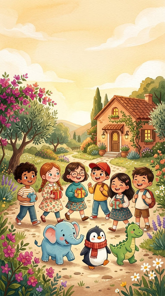 Cover of The Great Turkish Breakfast (Kahvaltı), Chapter 1 of Little Adventures in Turkish Culture, an illustrated audio e-book for kids