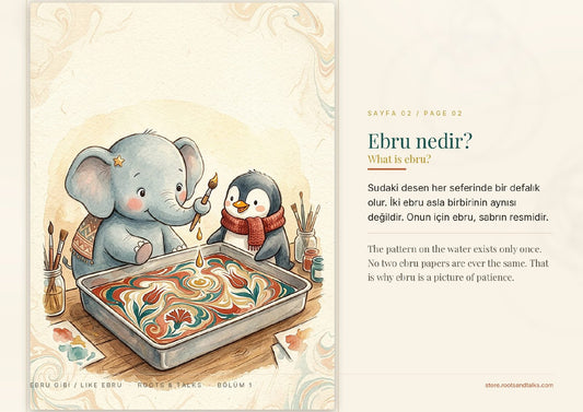 A page from Like Ebru / Ebru Gibi