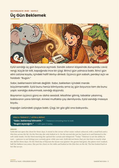 A page from Voices from the Roots 2