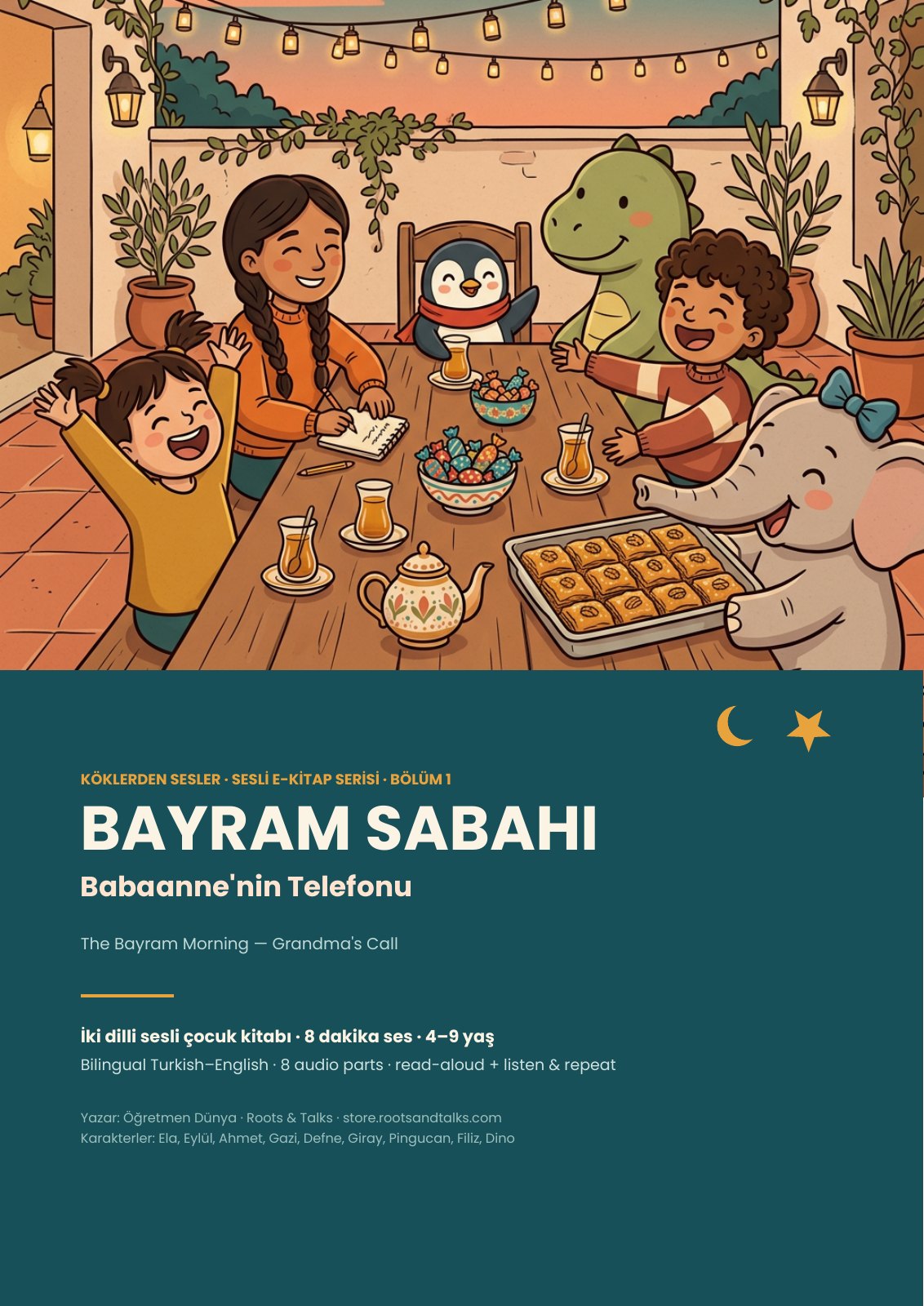 Cover of chapter 1, Bayram Morning (Bayram Sabahı), in the Voices from the Roots bundle