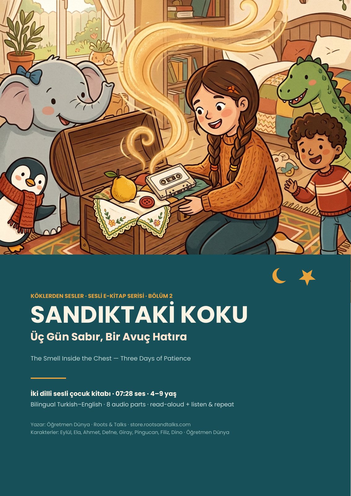 Cover of chapter 2, The Smell Inside the Chest (Sandıktaki Koku), in the Voices from the Roots bundle