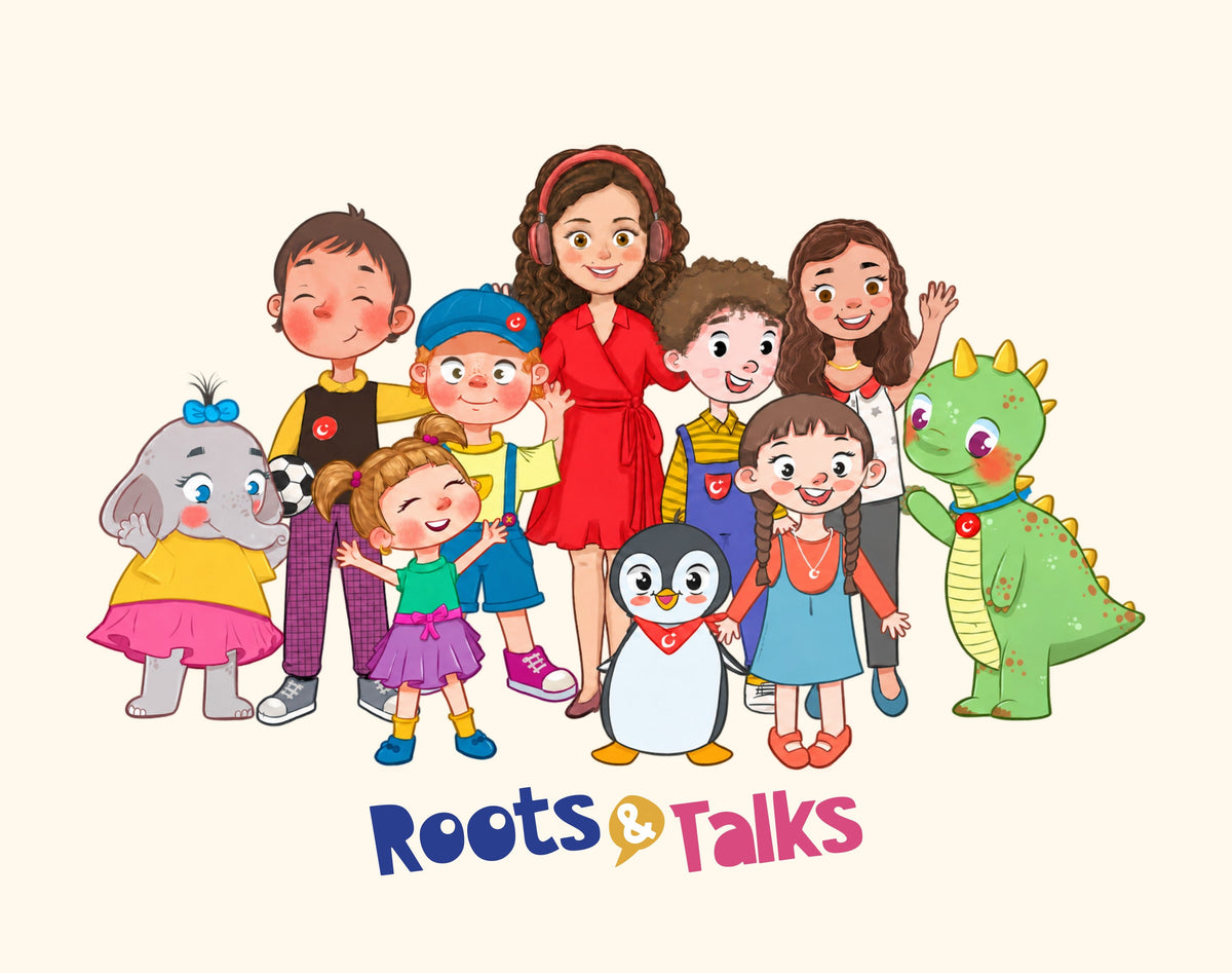 Roots & Talks Characters 2027 Wall Calendar - cover