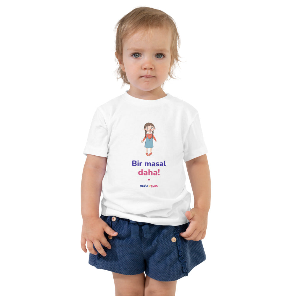 Bir Masal Daha Toddler T-Shirt, Roots & Talks - White