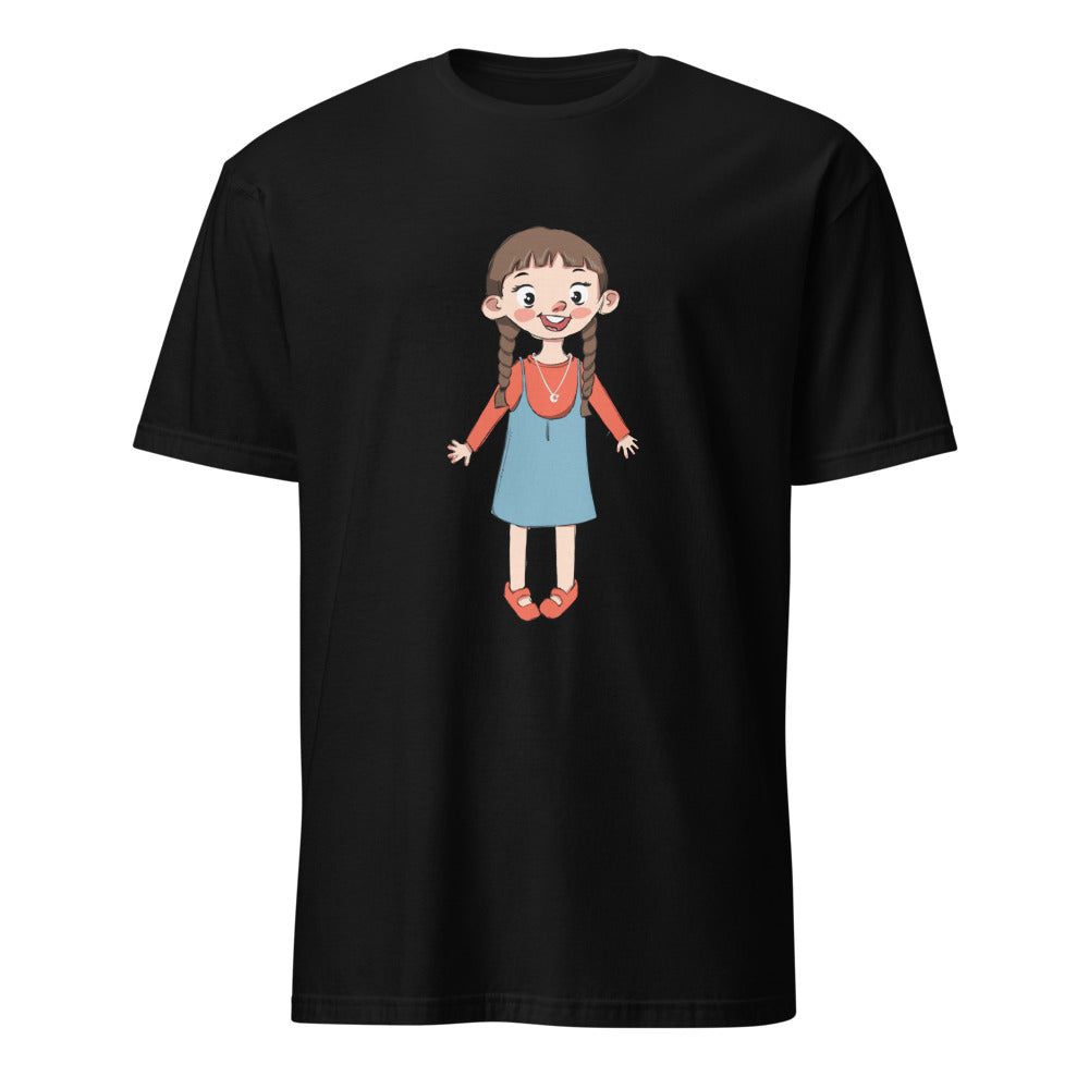 Eylül Character Unisex Softstyle T-Shirt, Roots & Talks - Black